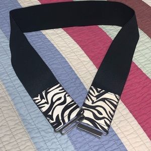 Zebra Stretch Belt X-Large